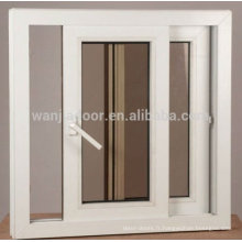 Systèmes de fenêtre en verre coulissants en PVC de chine alibaba